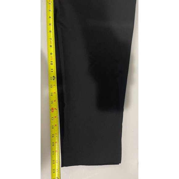 Express Women's Size 8 Black Mid Rise Pants Pockets Polyester/Viscose Blend - Picture 11 of 12